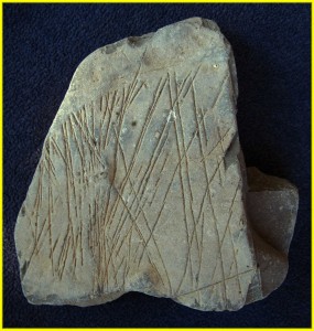 4. «Камінь із загадковими знаками, виявлений у залишках муру в Одаєві»